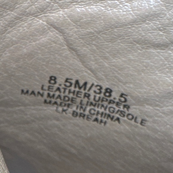 Lucky Brand LK Breah Double Zipper Brown Leather Booties Size 8.5 Style #E0195 - Picture 7 of 7